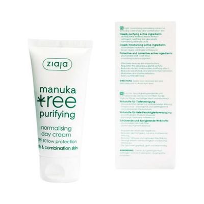 Ziaja Manuka Tree Normalising Day Cream Spf 10 50 ml - Day Cream