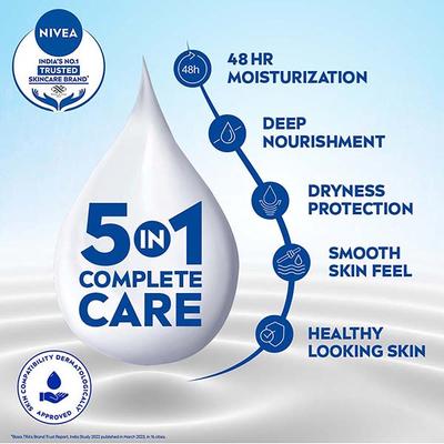 Nivea Cocoa Nourish 72h Moisture Intense Care with Deep Nourish Serum 200 ml - Lotions & Creams