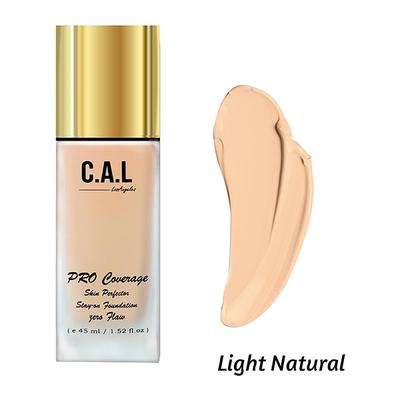 CAL Losangeles Pro Coverage Skin Perfector Stay On Foundation Light Natural 45 ml - Foundation