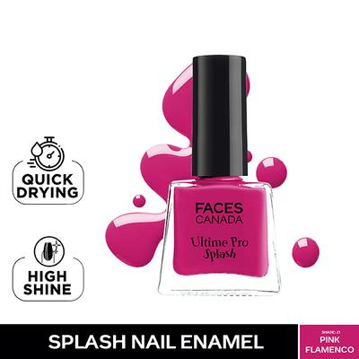 FACESCANADA Ultime Pro Splash Mini Nail Enamel Pink Flemenco 21 5 ml - Nail Polish