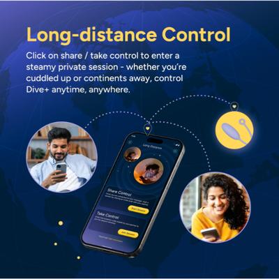 MyMuse Dive+ App Controlled Personal Massager 1's - Intimate Tools & Accessories