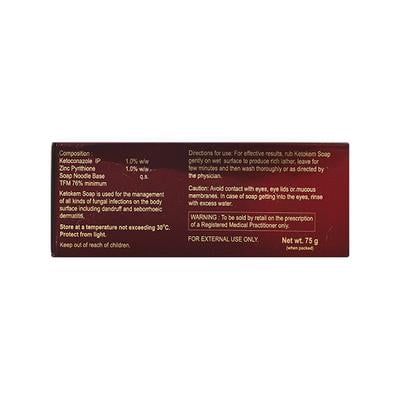 Ketokem Soap 75gm - Fungal Infections-Taa