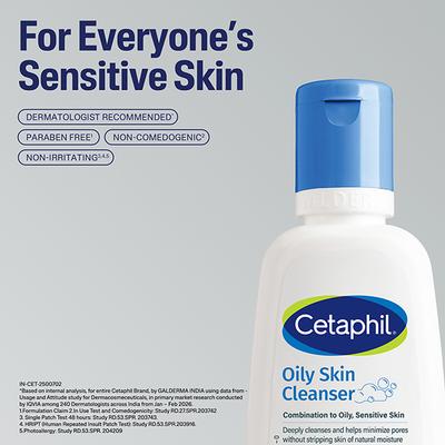 Cetaphil Oily Skin Cleanser 60 ml - Face Wash & Cleansers