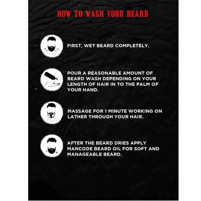 Mancode Original Beard Wash 100 ml - Beard Wash