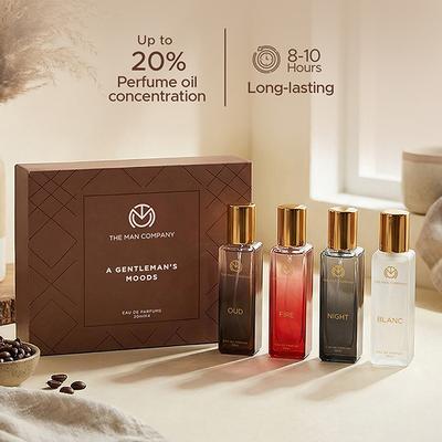 The Man Company A Gentleman's Moods Premium Fragrance Gift Set 20ml each 4's - Men Perfumes (Edt/Edp)
