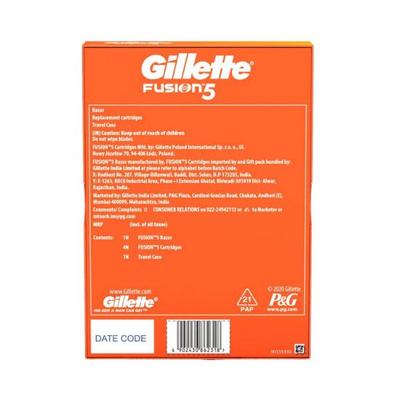Gillette Fusion Signature Razor Set Gift Pack 452 gm - Razors & Cartridges