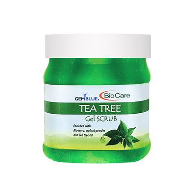 Gemblue Biocare Tea Tree Scrub 500 ml - Scrubs & Exfoliants