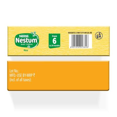 Nestle Nestum Stage 1 (6-24 Months) Powder 300 gm - Rice (Refill Pack) - Baby And Infant Supplements
