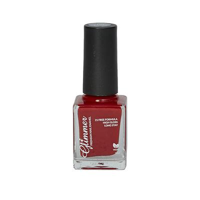 Glimmer Premium Nail Enamel Red Apple 10 ml - Nail Polish