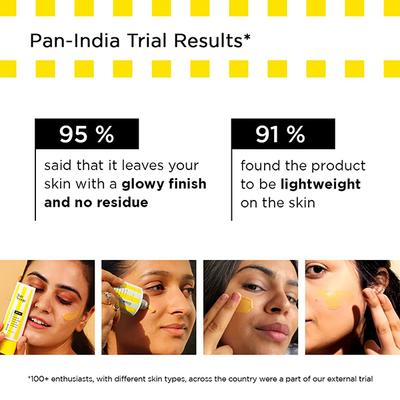 Sunscoop Glow Sunscreen Spf 60 Pa 45 gm - Face Sunscreen