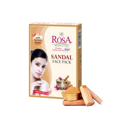 Rosa Sandal Face Pack 25 g - Face Packs