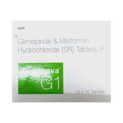 GLYCINOVA G 1 Tablet 15's - Diabetes-Ant