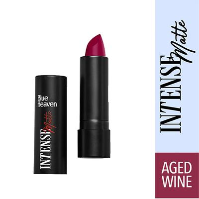 Blue Heaven Intense Matte Lipstick, Agedwine308 4 gm - Lipsticks