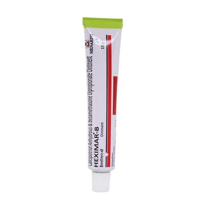 Heximar B Ointment 15gm - Psoriasis/Seborrhea/Ichthyosis-Pso