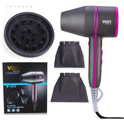 VGR V-403 Professional Hair Dryer 3 Heat Setting comes with Diffuser, Concentrator. 1's - Hair Dryers
