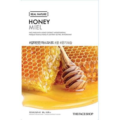 The Face Shop Real Nature Honey Face Mask 20 Gm - Sheet Masks
