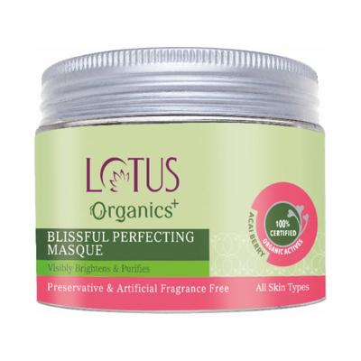 Lotus Organics Blissful Perfecting Masque 50 gm - Masks & Peels
