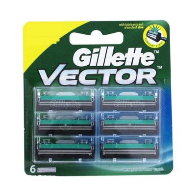 Gillette Vector Plus Cartridge - 6's - Razors & Cartridges