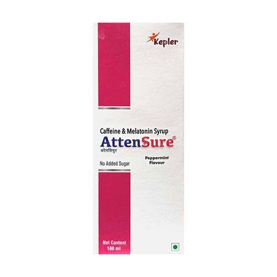 ATTENSURE No Added Sugar Peppermint Flavour Syrup 100ml - Hypnosis-Hyp