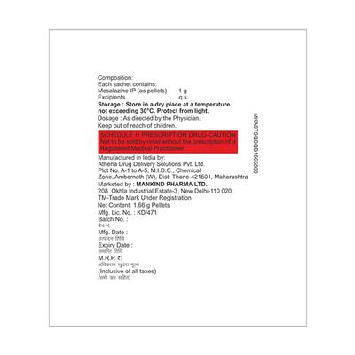 COLONCOP Sachet 1g - Ulcerative Colitis/Bowel Inflammatory Disease-GIT