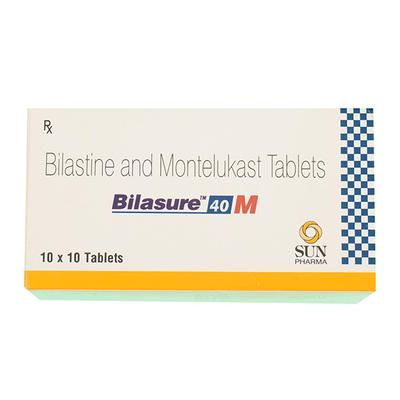 BILASURE 40 M Tablet 10's - Allergies-Ant