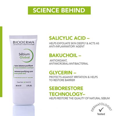 Bioderma Sebium Global 30 ml - Face Creams