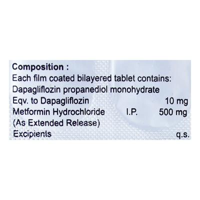 DAFAX M 10 Tablet 15's - Diabetes-Ant