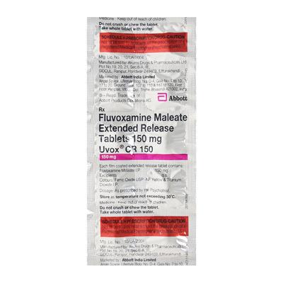 UVOX CR 150mg Tablet 10's - Depression-Ant