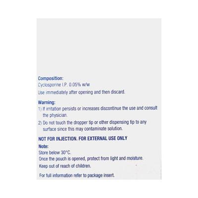 RESTASIS 0.05% Eye Drops 30x0.4ml - Eye conditions-Oth