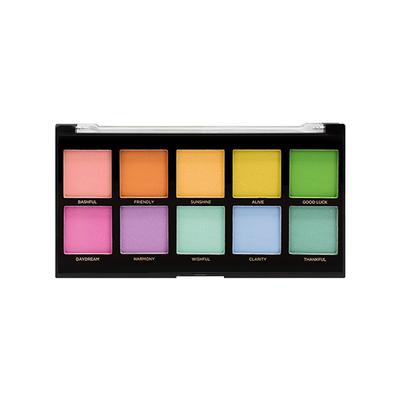 Profusion Cosmetics 10 Shade Eye Shadow Pallete Pastel (12 gm) - Eye Shadow Palettes