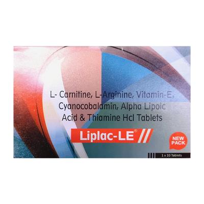 LIPLAC LE NEW Tablet 10's - Supplements-Vam