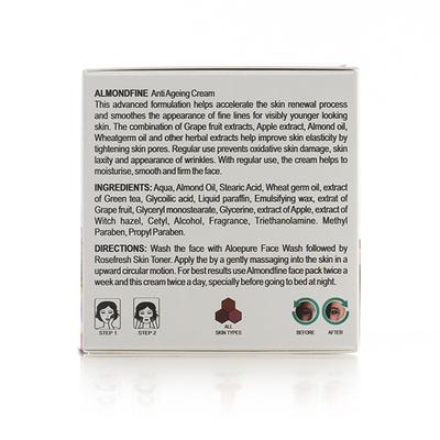 Oshea Herbals Almondfine Anti Ageing Cream 50 gm - Lotions & Creams