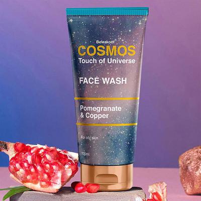 Cosmos by Bewakoof Face Mask with Nourishing Hibiscus, Vitamin C AND Face Wash with Pomegranate, Copper Combo 200 ml - Face Packs