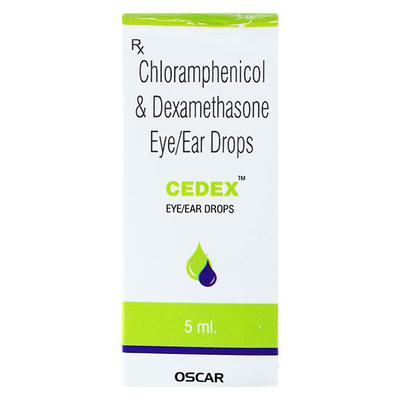 CEDEX Eye/Ear Drops 5ml - Eye Infections-Eaa