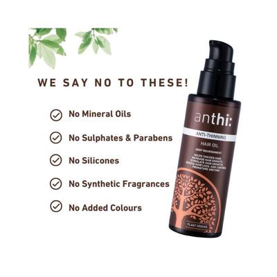 Anthi- Anti-Thinning Hair Oil 50 ml - Hair Oils