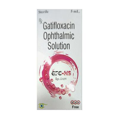 GFC HS BAK Free Eye Drops 5ml - Eye Infections-Eaa