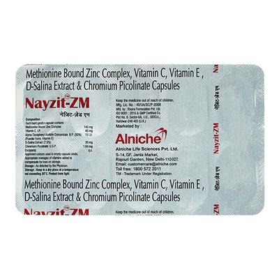 NAYZIT ZM Capsule 10's - Supplements-Vam