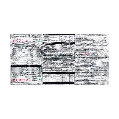 BILCOTIV Tablet 10's - Supplements-Vam