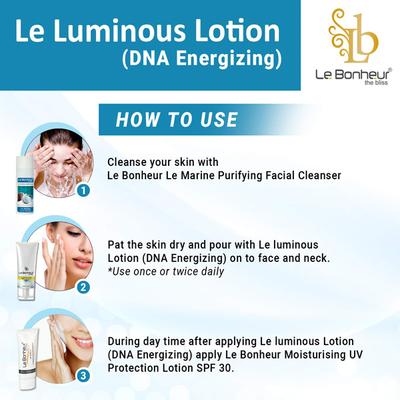 Le Bonheur Le Luminous Lotion 50 ml - Lotions & Creams