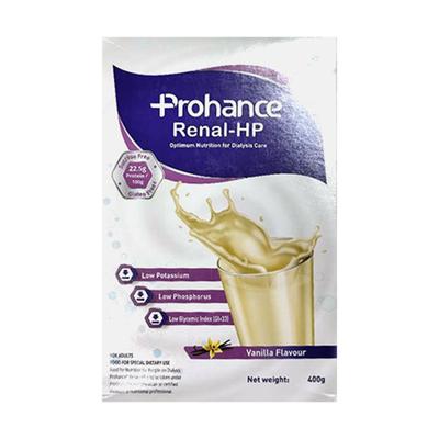 PROHANCE RENAL HP SUCROSE FREE GLUTEN FREE VANILLA FLAVOUR Powder 400g - Supplements-Sup