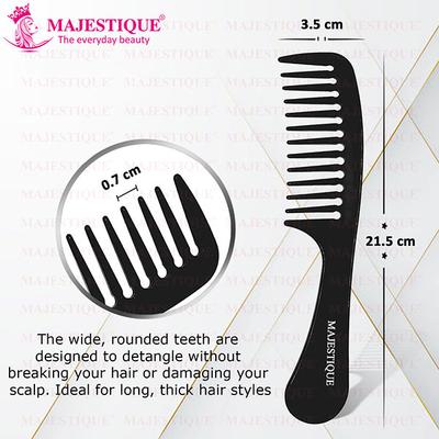 Majestique detangling comb with handle 1's - Multi-Stylers