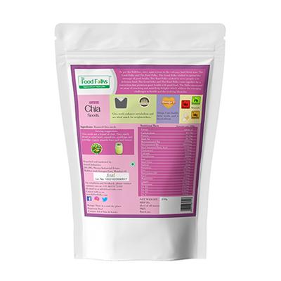 The Food Folks Roasted Chia Seeds 250 gm - Nutritional Bars