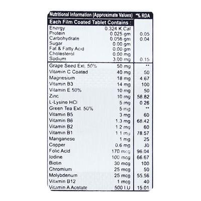 OXITAB Tablet 10's - Supplements-Cal