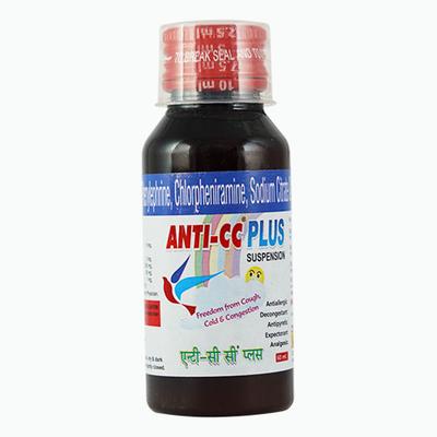 Anti CC Plus Suspension 60ml - Cough And Cold-Cou