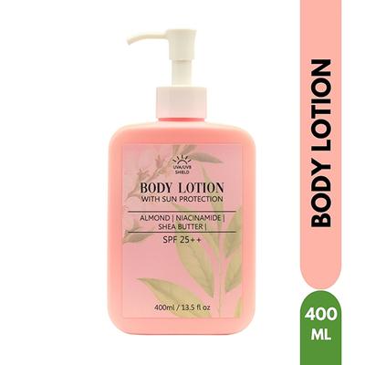 House of Beauty Deep Moisture Body Lotion with Sunscreen SPF 25+ with Niacin & Shea Butter 400ml - Body Sunscreen