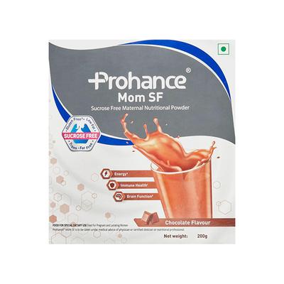 PROHANCE MOM SF SUCROSE FREE CHOCOLATE FLAVOUR Powder 200gm - Supplements-Vam