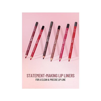 Swiss Beauty Bold Matt Lip Liner Shade-Cherry Brown 1.6 gm - Lip Liners