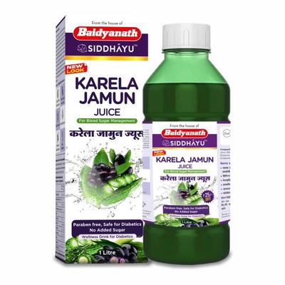 Baidyanath Karela Jamun Juice 1000 ml - Ayurvedic Juices