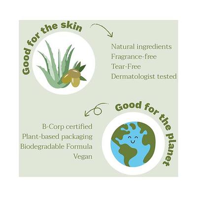 Mustela Organic Cleansing Gel 400 ml - Baby Body Wash