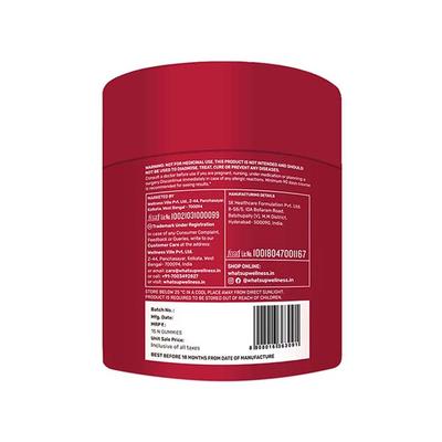 Whats Up Wellness Glutathione - Glow Gummies, Radiant and Youthful Skin, No Added Sugar - 15 Day, 15 Gummies 1's - Hair & Skin